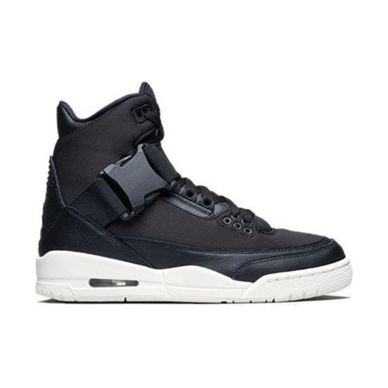Air Jordan 3 'Black / Hyper Crimson / White / Chrome' Женские