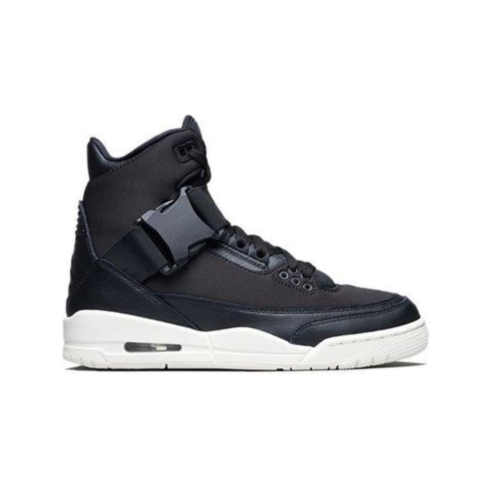 Air Jordan 3 'Black / Hyper Crimson / White / Chrome' Женские