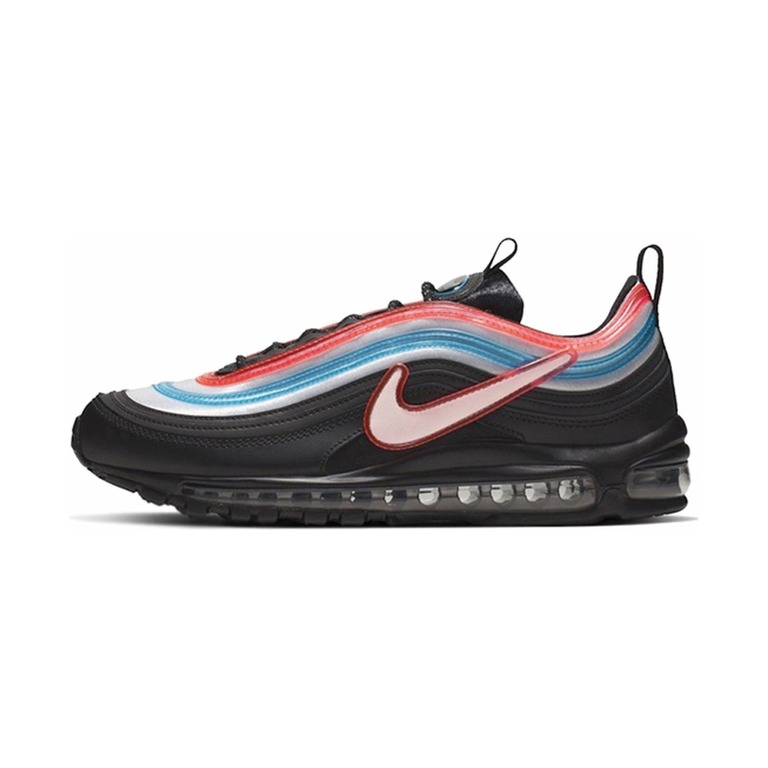 Nike Air Max 97 'Black / Hyper Crimson / White / Chrome' Мужские