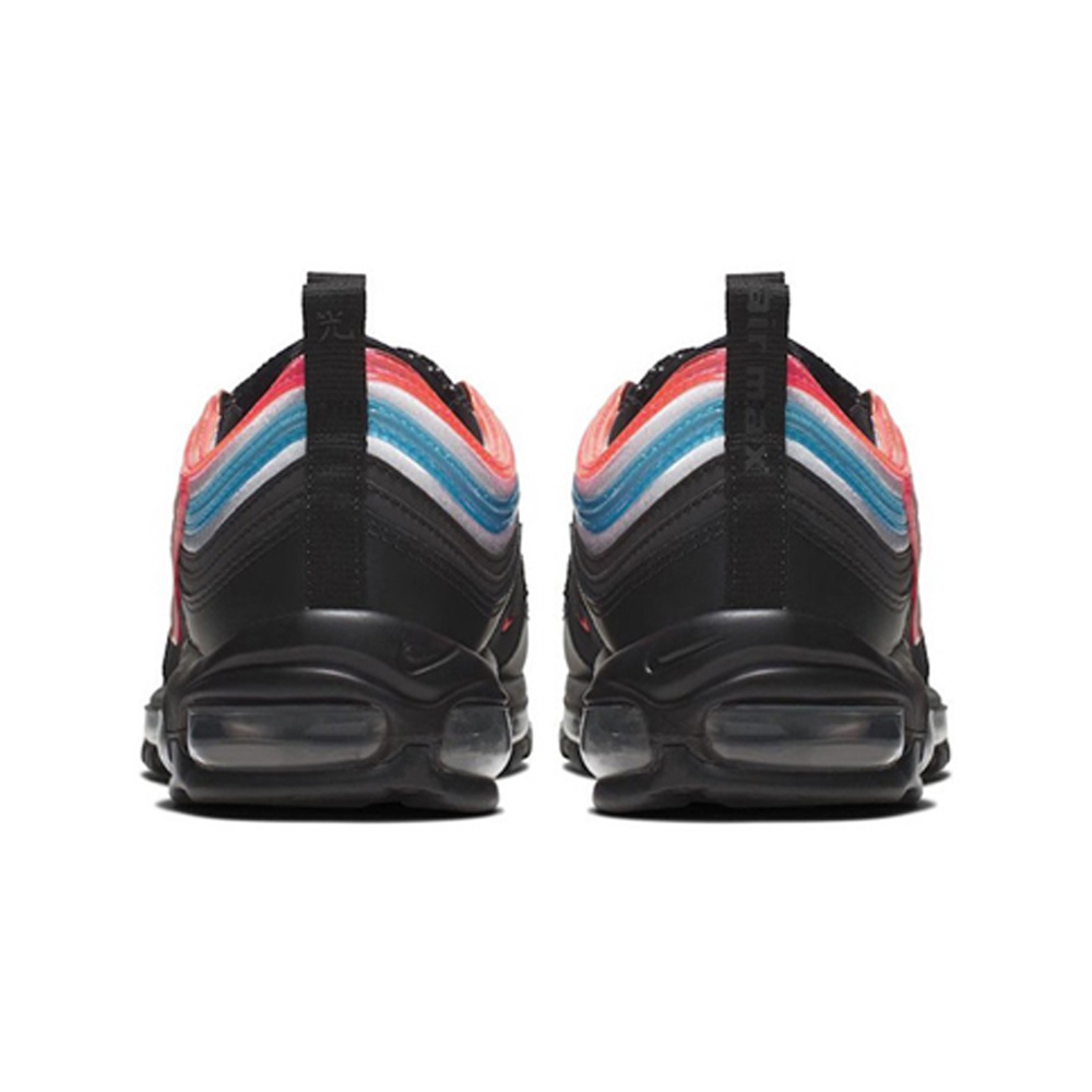 Nike Air Max 97 'Black / Hyper Crimson / White / Chrome' Мужские