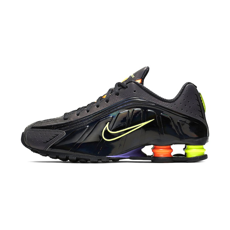 Nike Shox R4 'Black / Medium Ash / Velvet Brown / Pale Ivory' Мужские