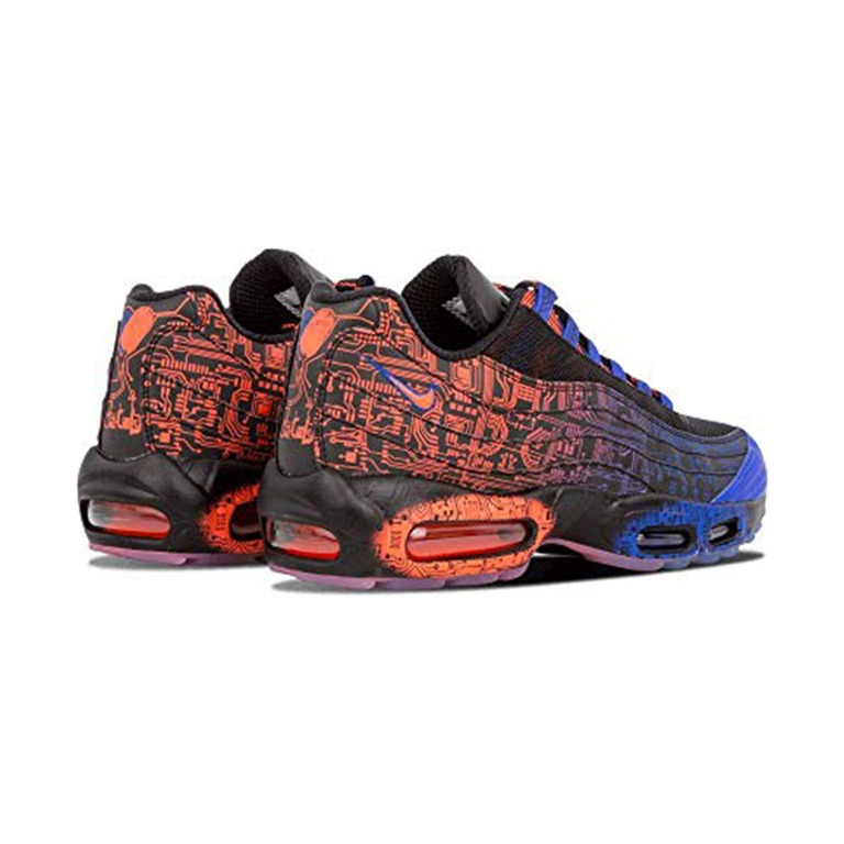 Nike Air Max 95 'Black / Smoke Grey / Light Smoke Grey / Metallic Silver' Мужские