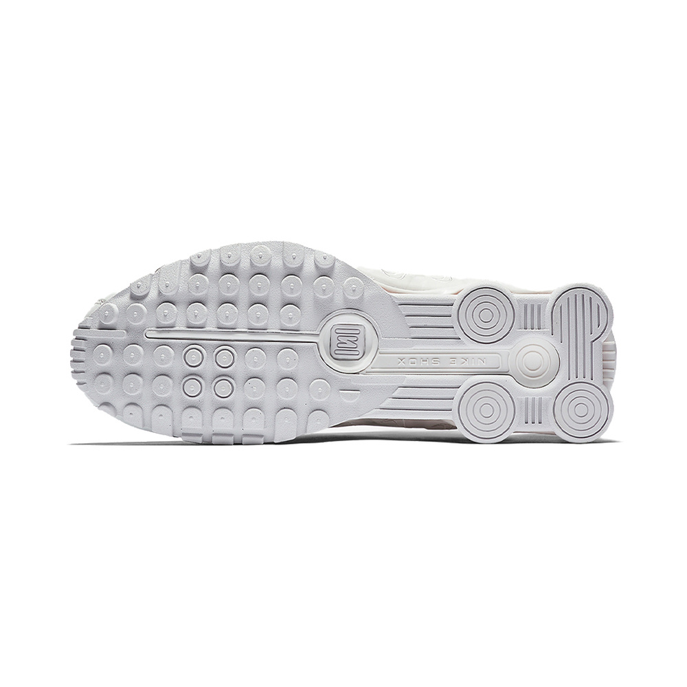 Nike Shox R4 'Light Smoke Grey / Photon Dust / Hyper Crimson / Chrome' Мужские