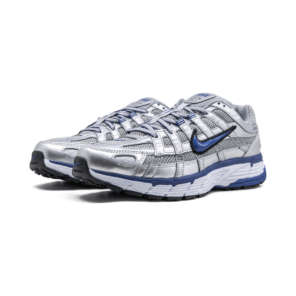 Nike P-6000 'White / Black / Metallic Silver' Женские