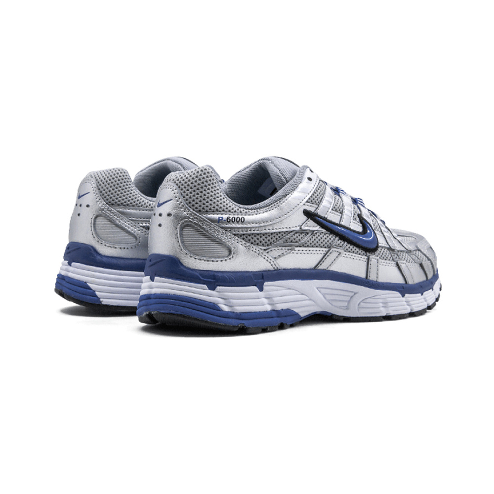 Nike P-6000 'White / Black / Metallic Silver' Женские