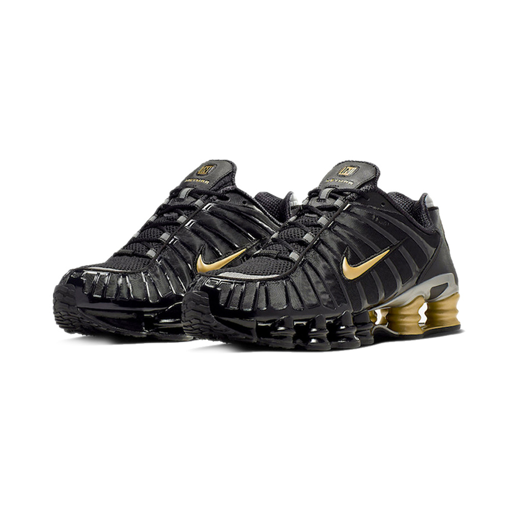 Nike Shox TL 'Black / Hyper Crimson / White / Chrome' Мужские
