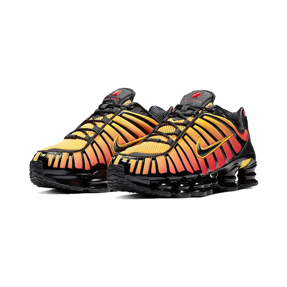 Nike Shox TL 'Anthracite / Black / Wolf Grey / University Red' Мужские