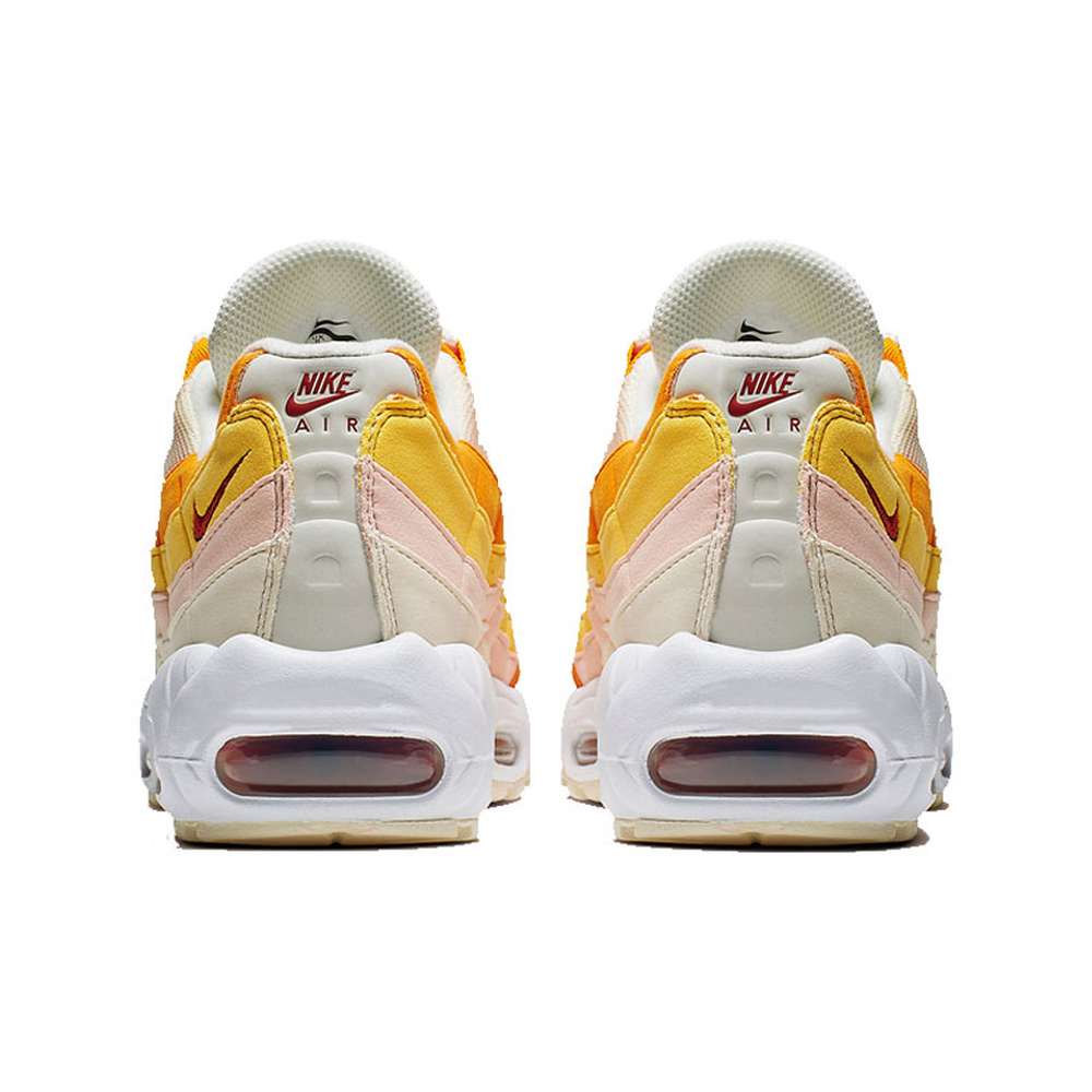 Nike Air Max 95 'White / Black / University Red' Женские