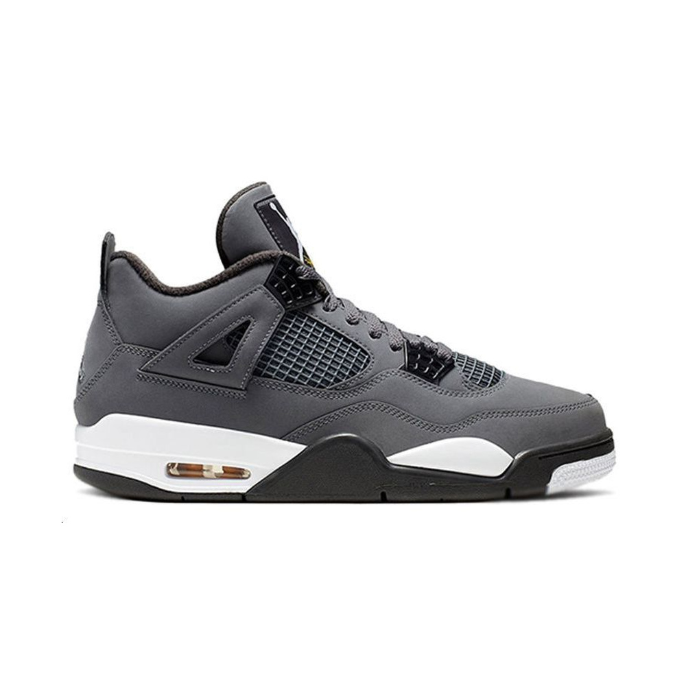 Air Jordan 4 'Black / Hot Punch / White' Мужские