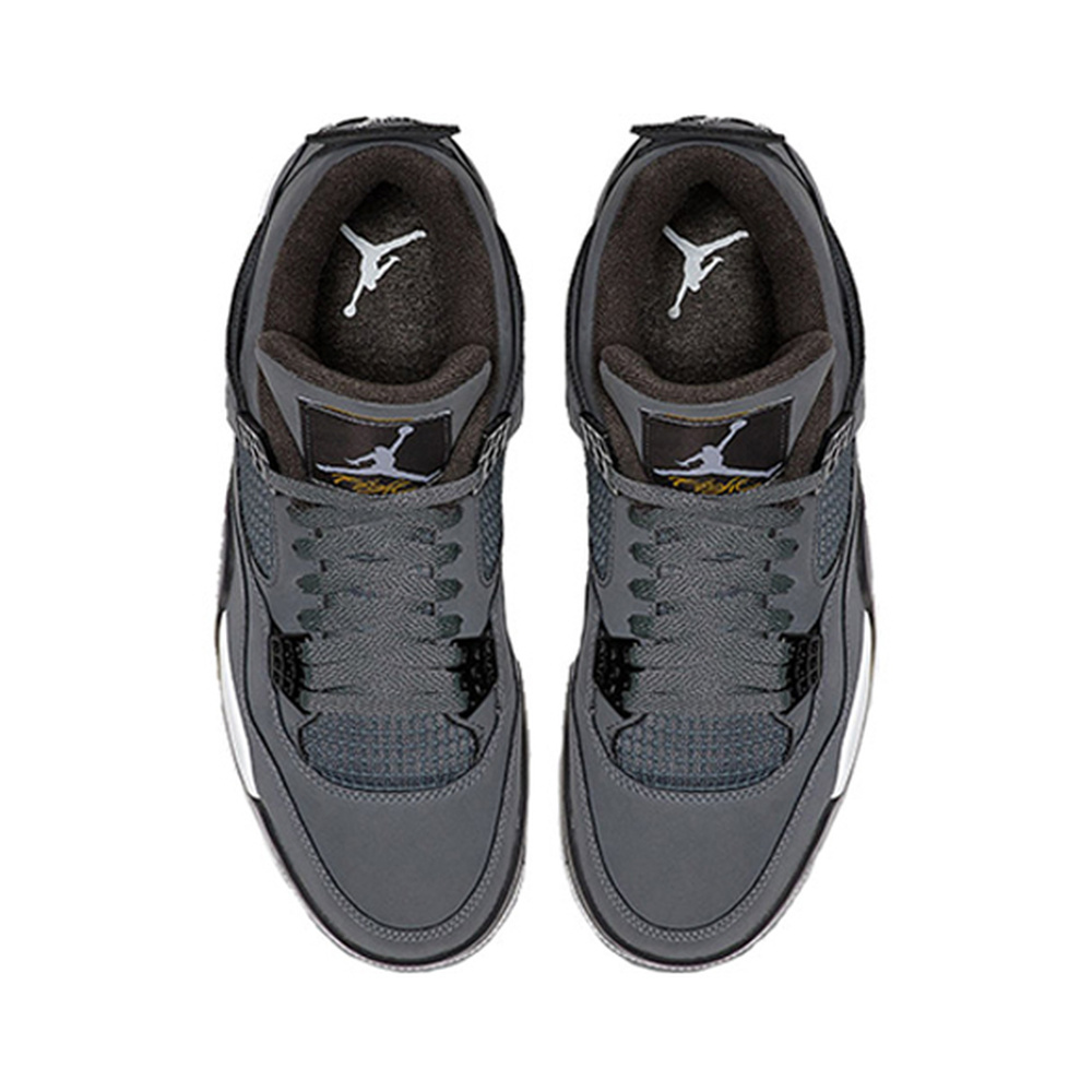 Air Jordan 4 'Black / Hot Punch / White' Мужские