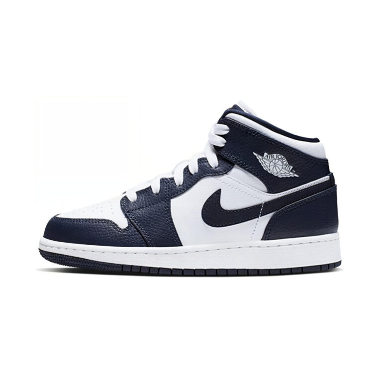 Air Jordan 1 Mid 'Soft Pearl / College Grey / Soft Pearl' Унисекс