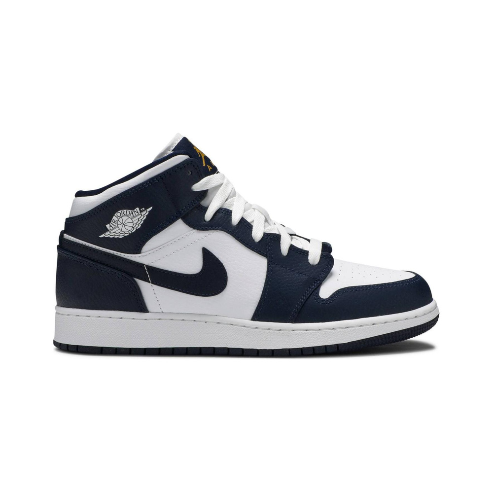 Air Jordan 1 Mid 'Soft Pearl / College Grey / Soft Pearl' Унисекс