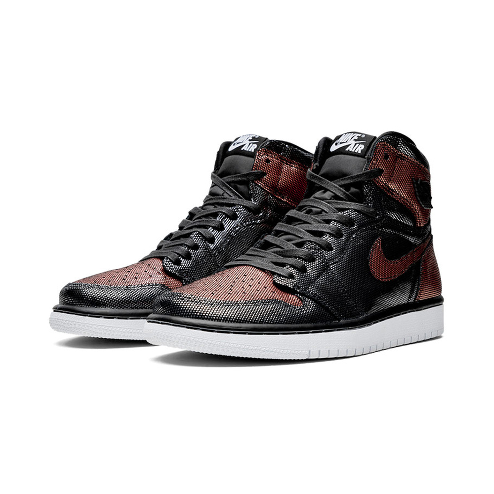 Air Jordan 1 'Black / Iron Grey / White' Женские