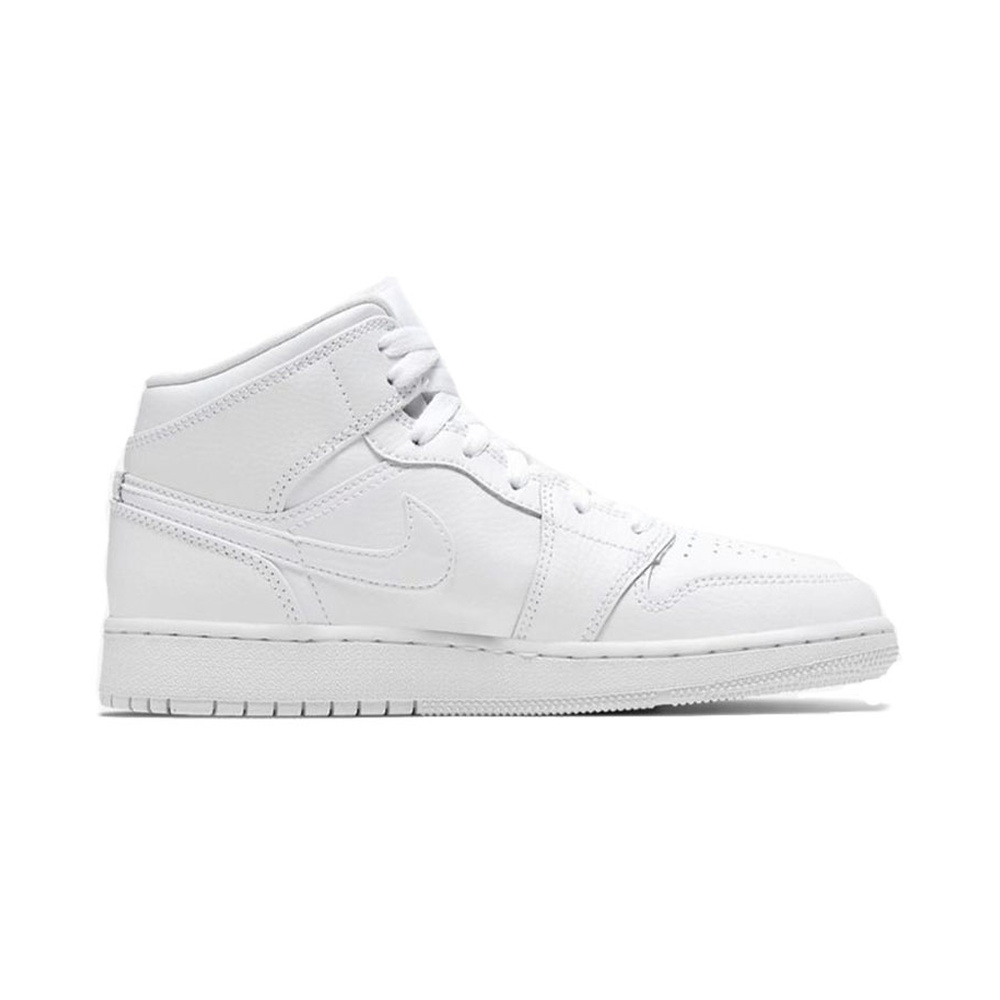 Air Jordan 1 Mid 'Black / Palomino / University Red / Phantom' Женские