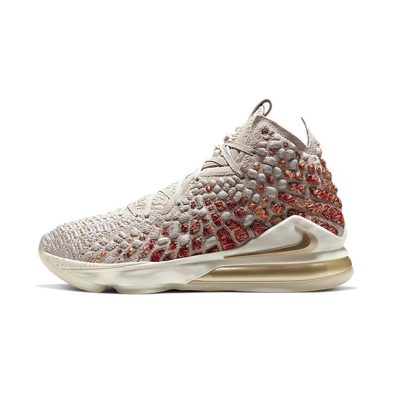Nike Lebron 17 'Black / Hyper Crimson / White / Chrome' Мужские