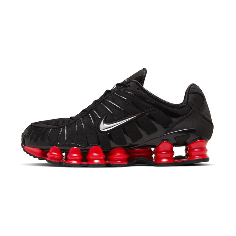 Nike Shox TL 'Black / Hyper Crimson / White / Chrome' Мужские