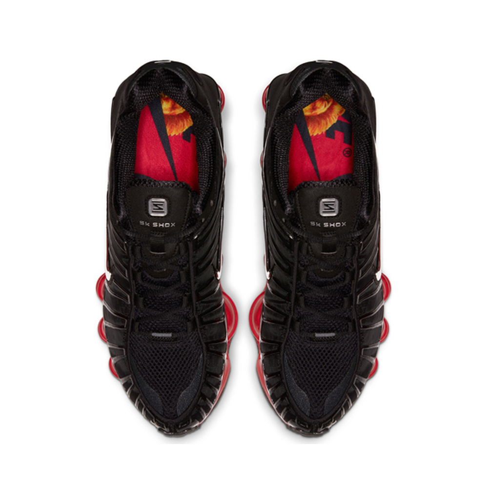 Nike Shox TL 'Black / Hyper Crimson / White / Chrome' Мужские