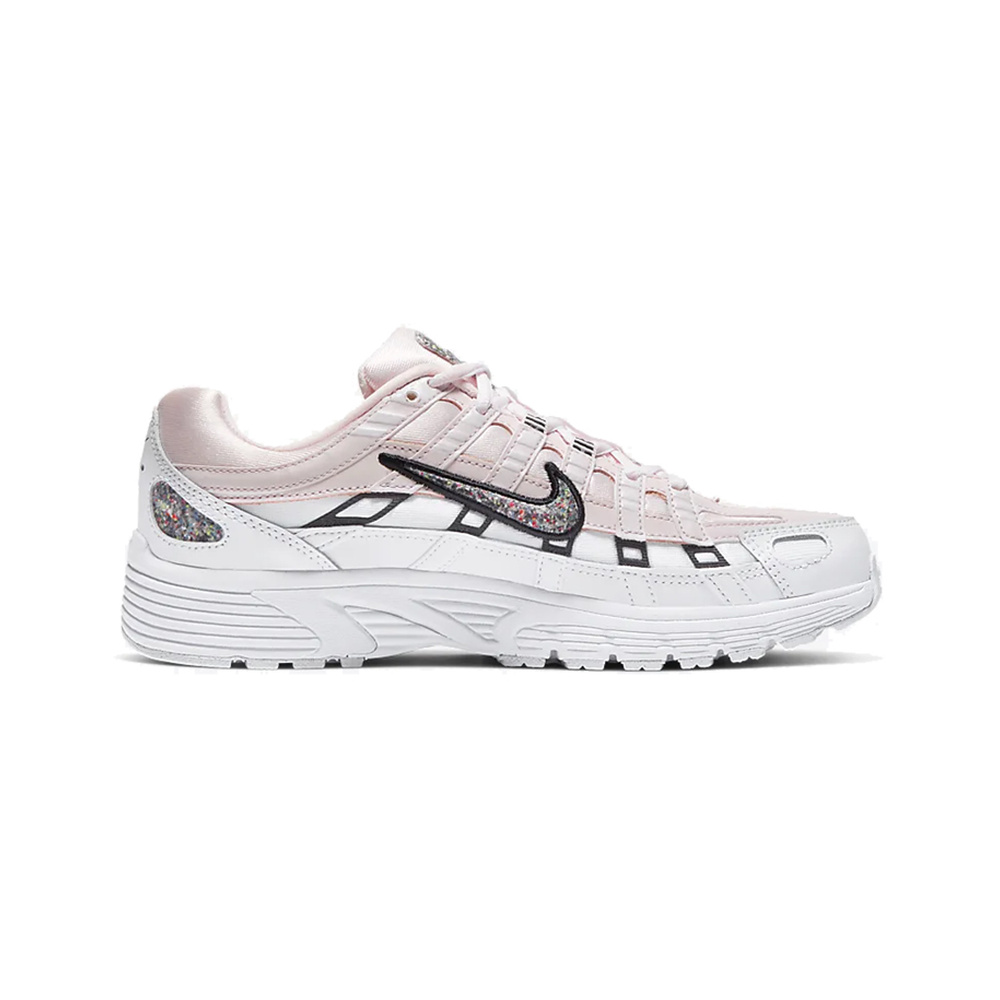 Nike P-6000 'Metallic Silver / Sail / Black / Metallic Silver' Женские