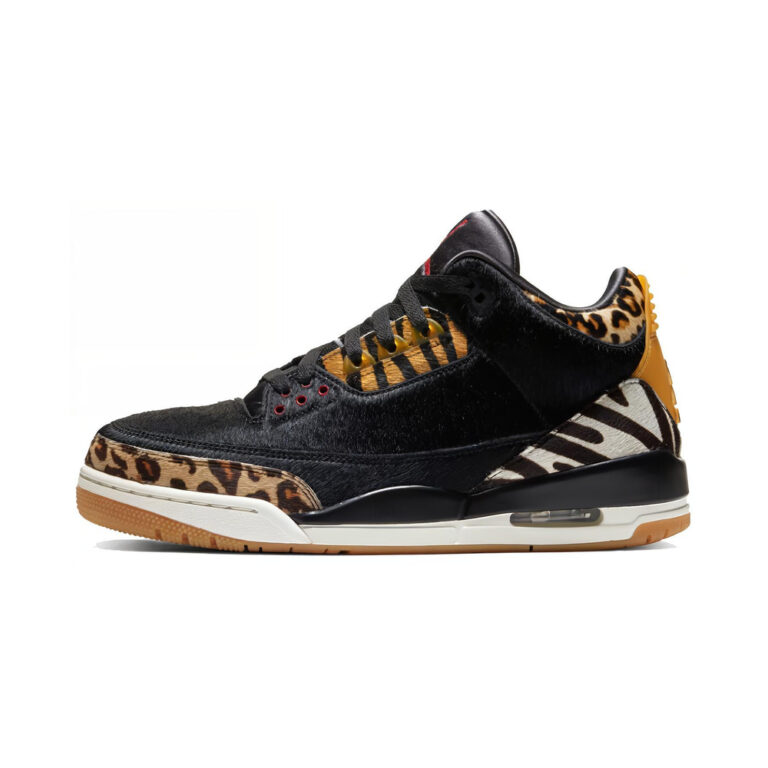 Air Jordan 3 'Light Smoke Grey / Photon Dust / Hyper Crimson / Chrome' Мужские