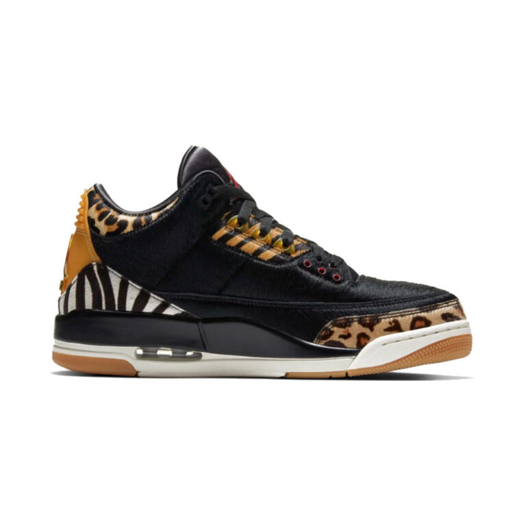 Air Jordan 3 'Light Smoke Grey / Photon Dust / Hyper Crimson / Chrome' Мужские