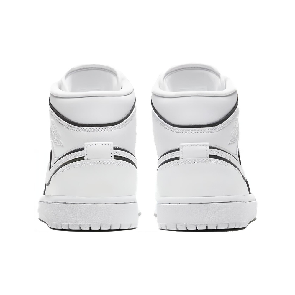 Air Jordan 1 Mid 'Summit White / Black / White' Женские