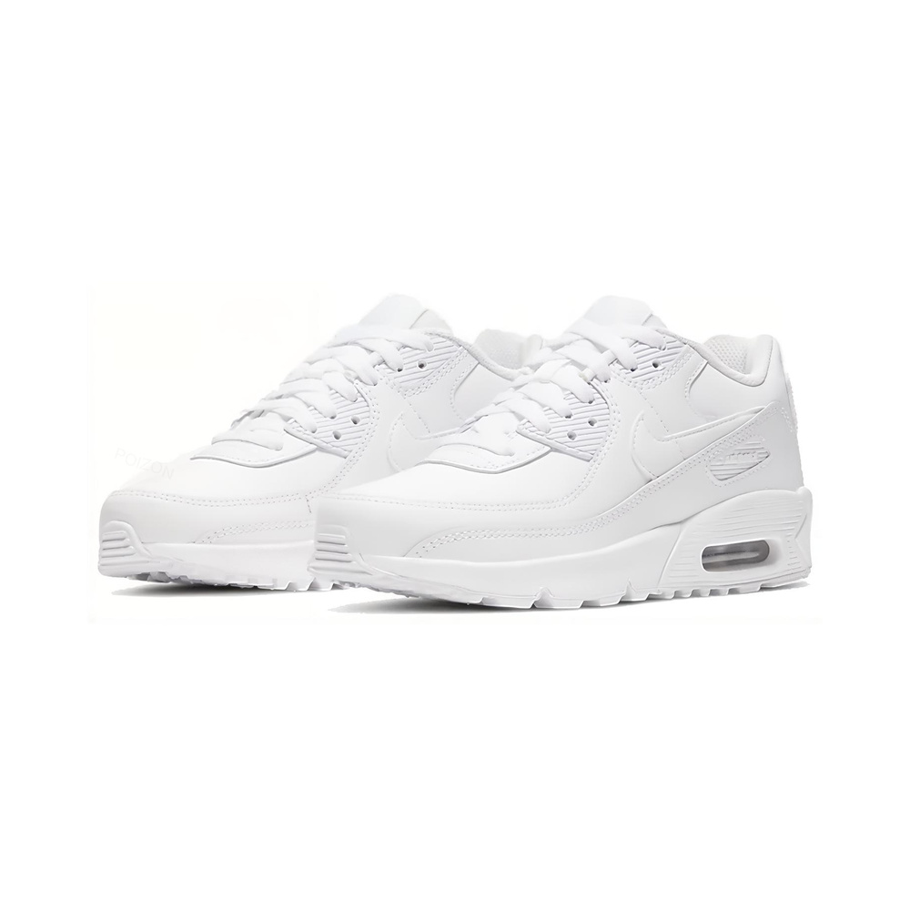 Nike Air Max 90 'White / Metallic Silver / White' Мужские
