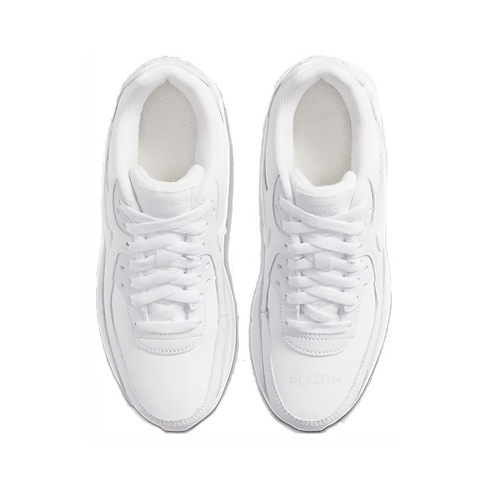 Nike Air Max 90 'White / Metallic Silver / White' Мужские