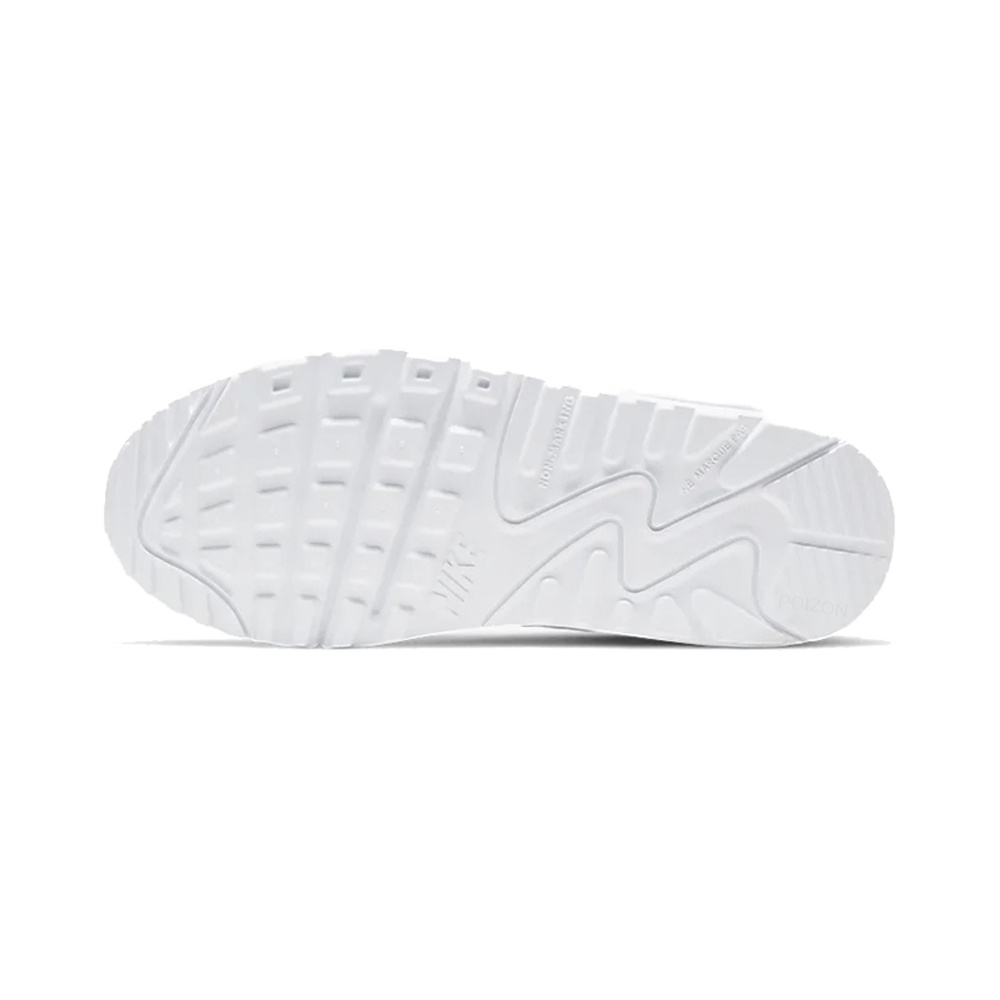 Nike Air Max 90 'White / Metallic Silver / White' Мужские