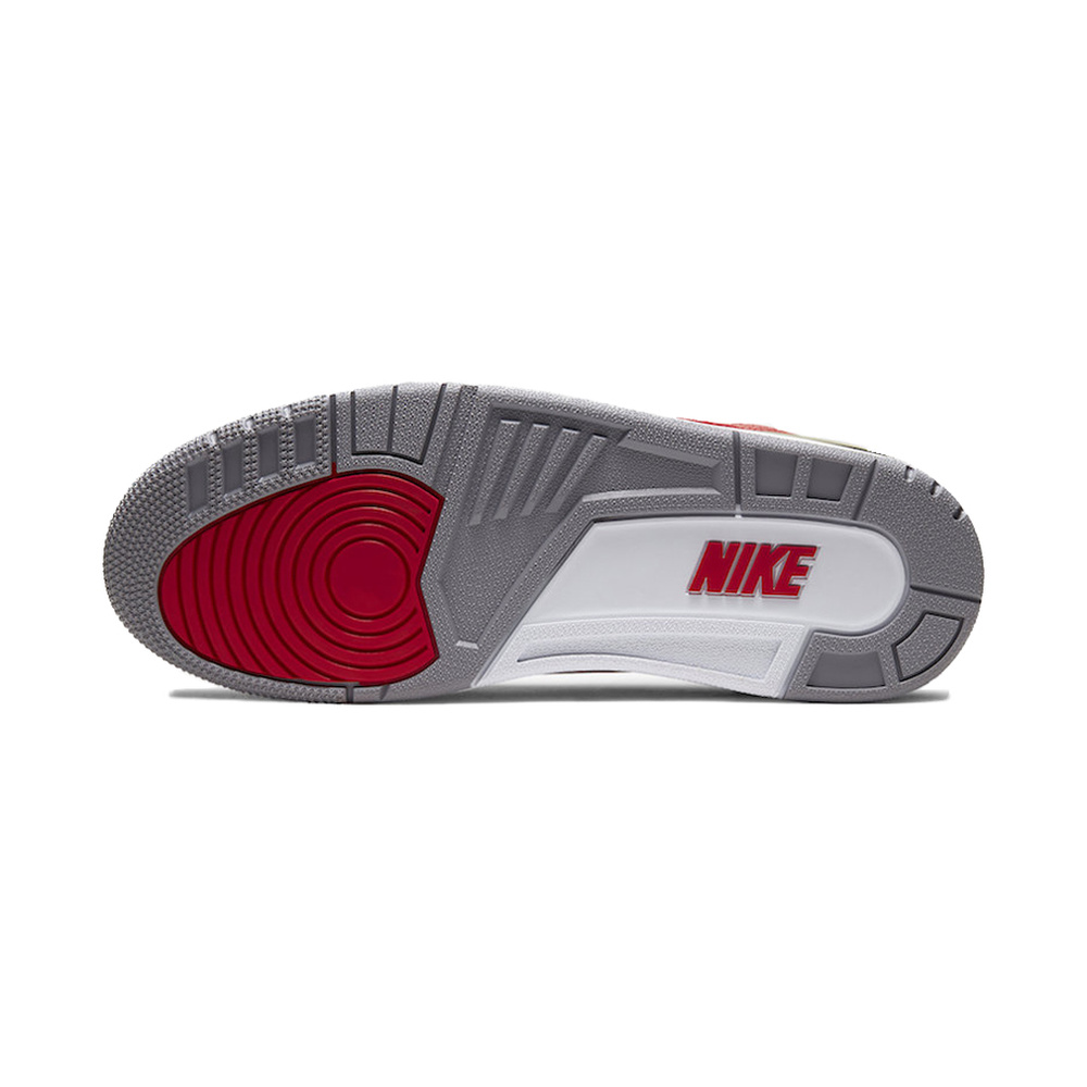 Air Jordan 3 'Fossil / Burgundy Crush / Metallic Silver' Мужские