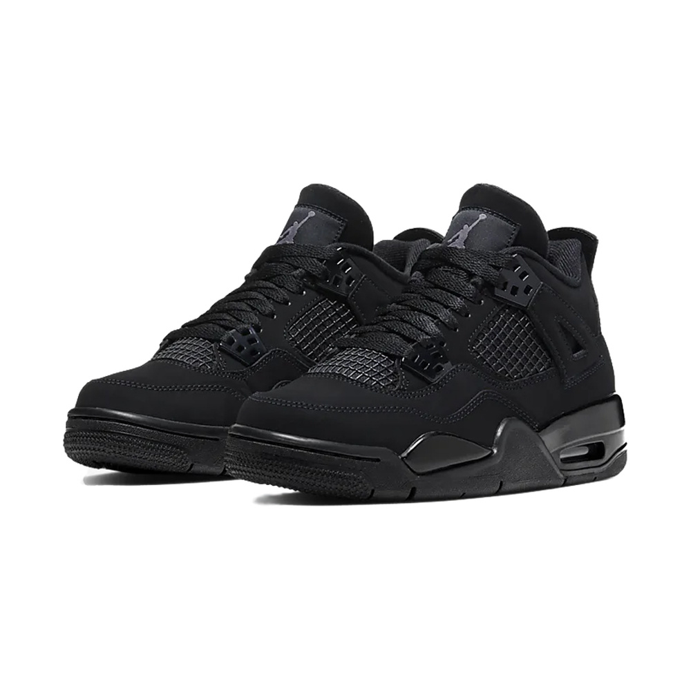 Air Jordan 4 'Black / Anthracite' Женские