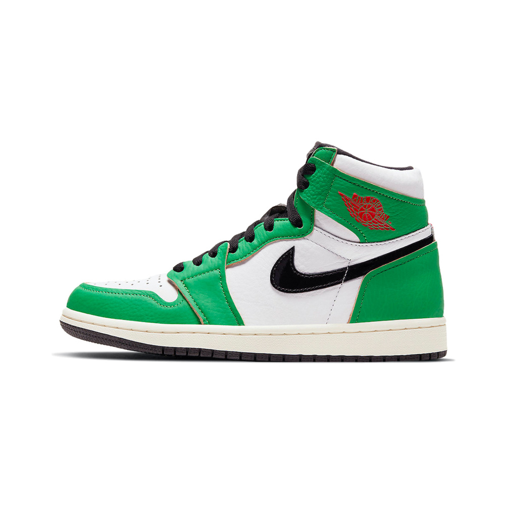 Air Jordan 1 Retro High OG 'Obsidian / Lime Blast / Polar / Pink Foam' Женские