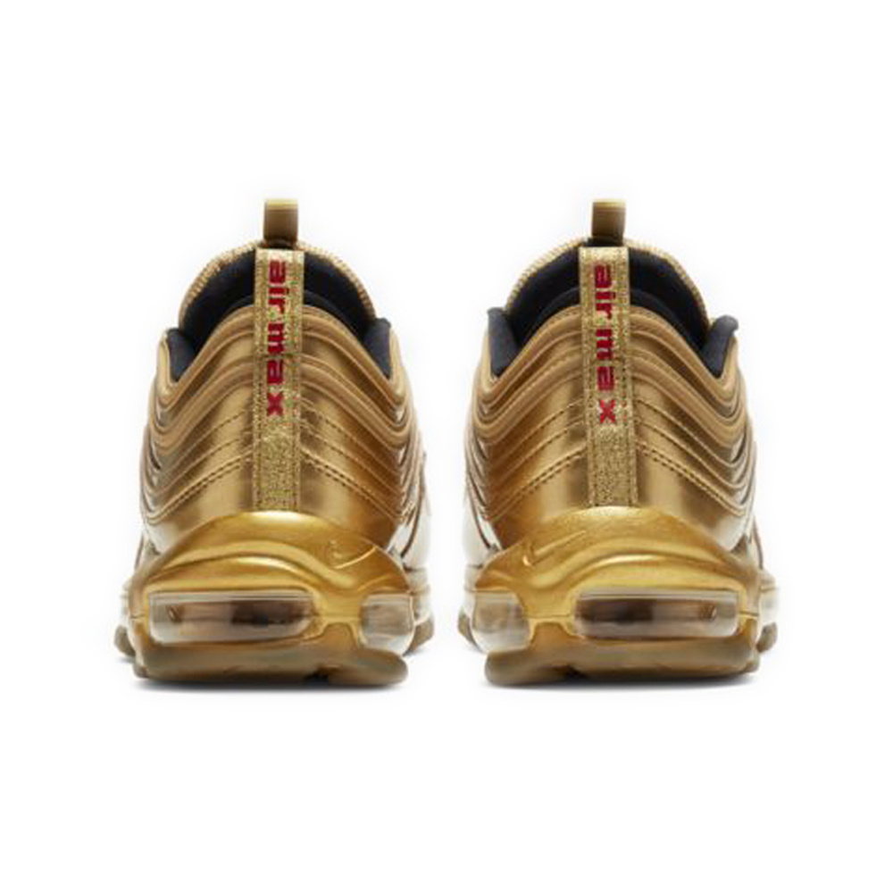 Nike Air Max 97 'Bright Ceramic / Laser Orange / Bright Crimson / Metallic Gold' Мужские