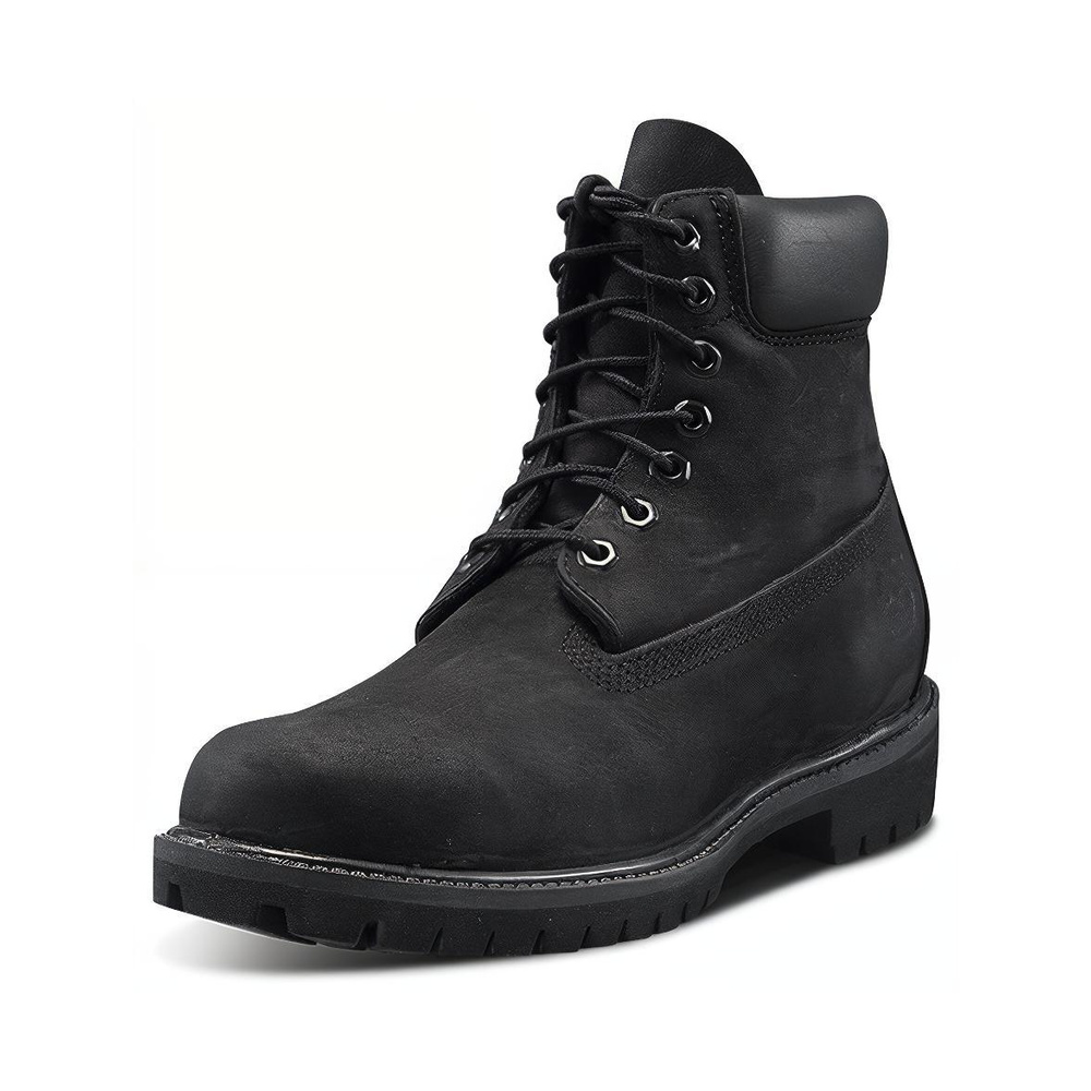 Timberland Premium Leather 'Black' Мужские