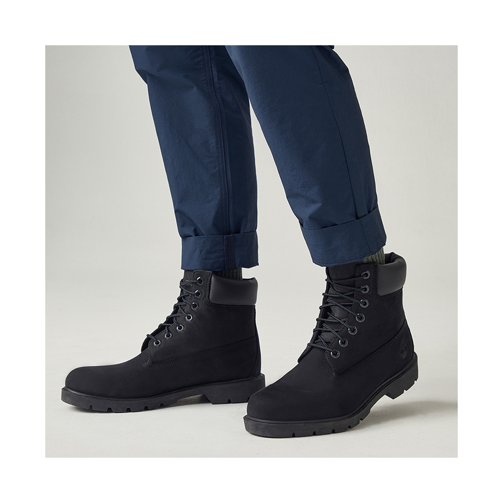 Timberland Premium Leather 'Black' Мужские