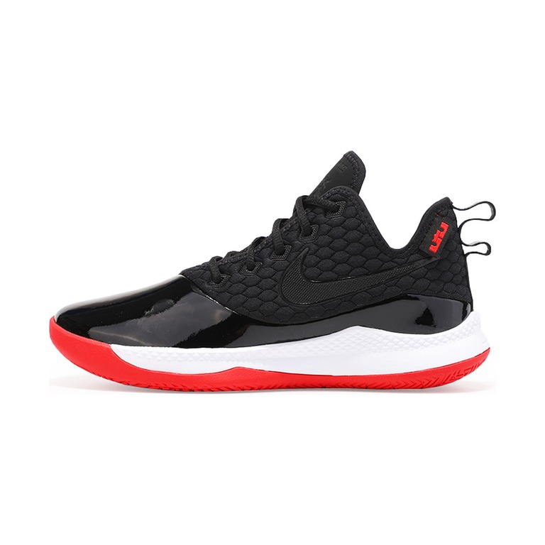 Nike Witness 3 Lebron Prm 'Black / Metallic Silver' Мужские
