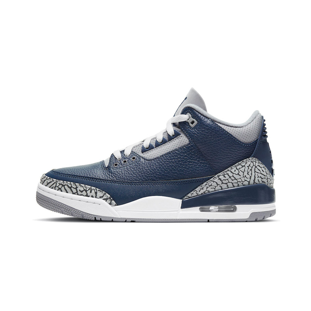 Air Jordan 3 'Coast / College Navy / White' Мужские