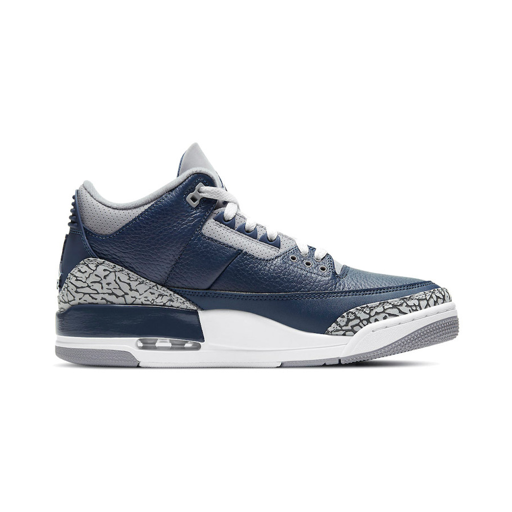 Air Jordan 3 'Coast / College Navy / White' Мужские