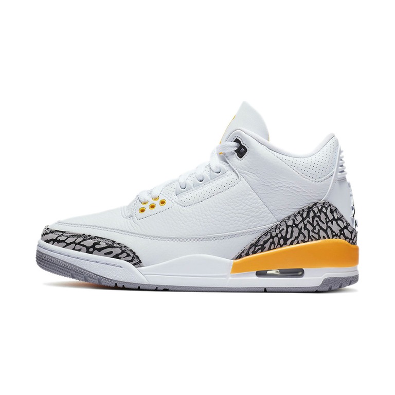 Air Jordan 3 'White / Metallic Silver / Midnight Navy / Hydrogen Blue' Женские