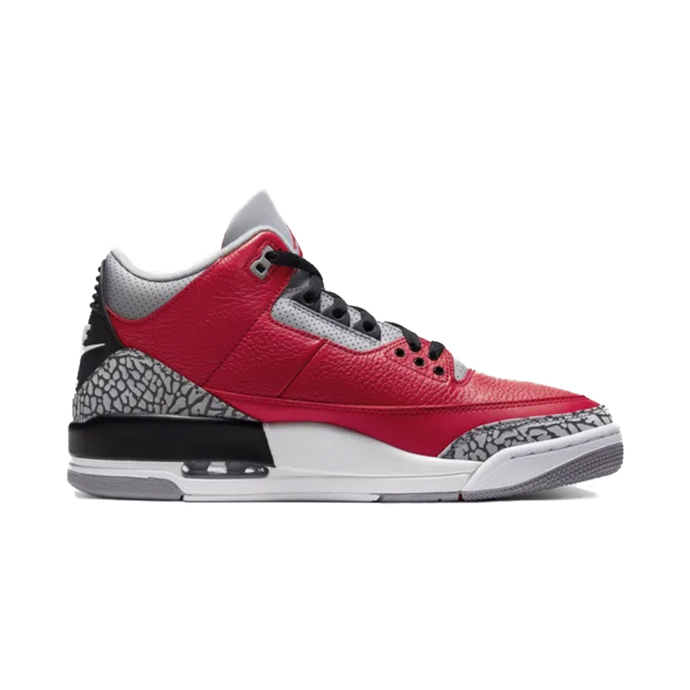 Air Jordan 3 'Metallic Silver / Wolf Grey / Anthracite / Summit White' Мужские