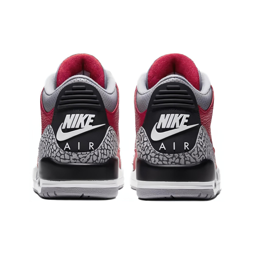 Air Jordan 3 'Metallic Silver / Wolf Grey / Anthracite / Summit White' Мужские