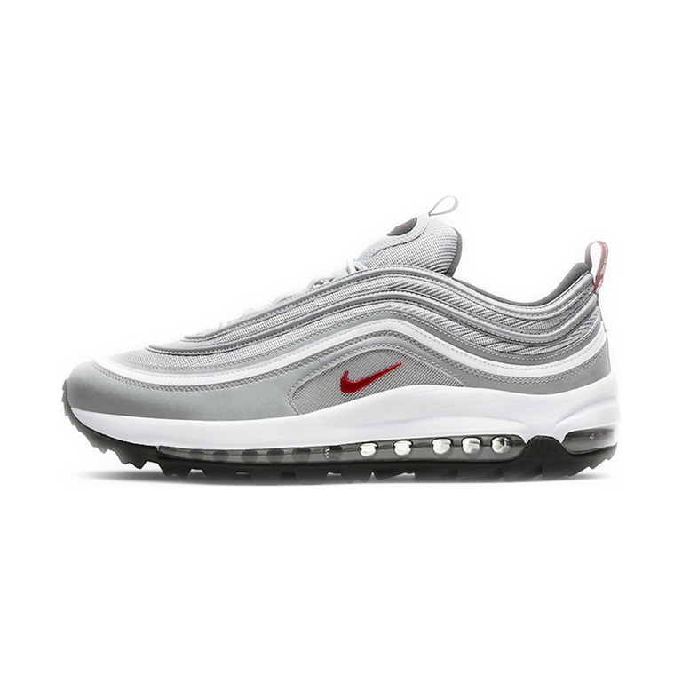 Nike Air Max 97 'Black / Hyper Crimson / White / Chrome' Мужские