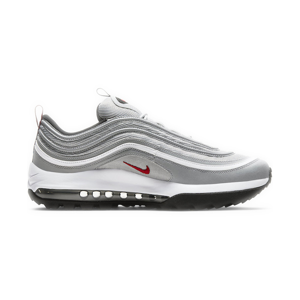 Nike Air Max 97 'Black / Hyper Crimson / White / Chrome' Мужские