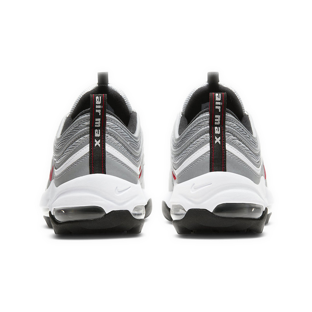 Nike Air Max 97 'Black / Hyper Crimson / White / Chrome' Мужские
