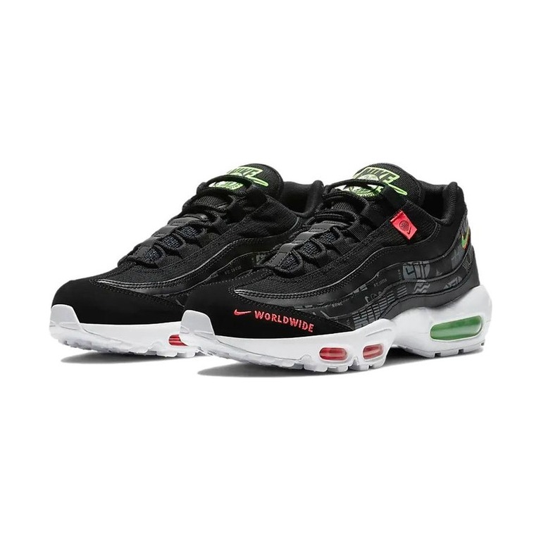 Nike Air Max 95 'Black / Hyper Crimson / White / Chrome' Мужские