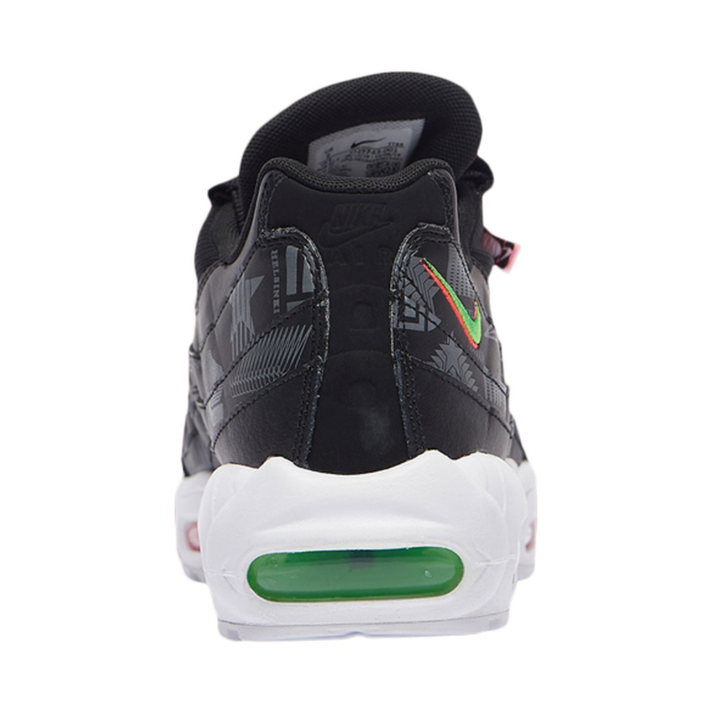 Nike Air Max 95 'Black / Hyper Crimson / White / Chrome' Мужские