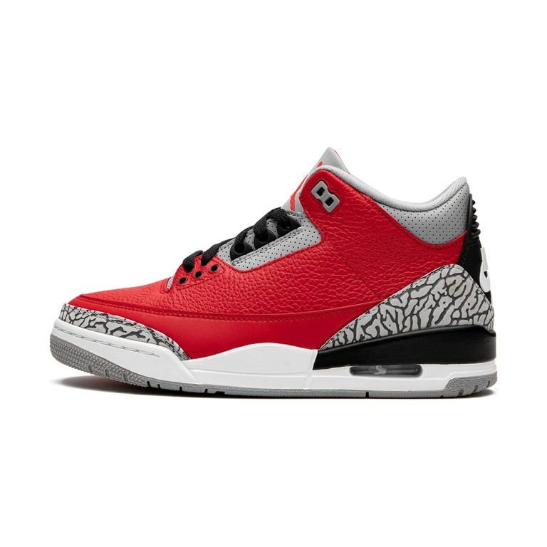 Air Jordan 3 'Metallic Silver / Wolf Grey / Anthracite / Summit White' Мужские