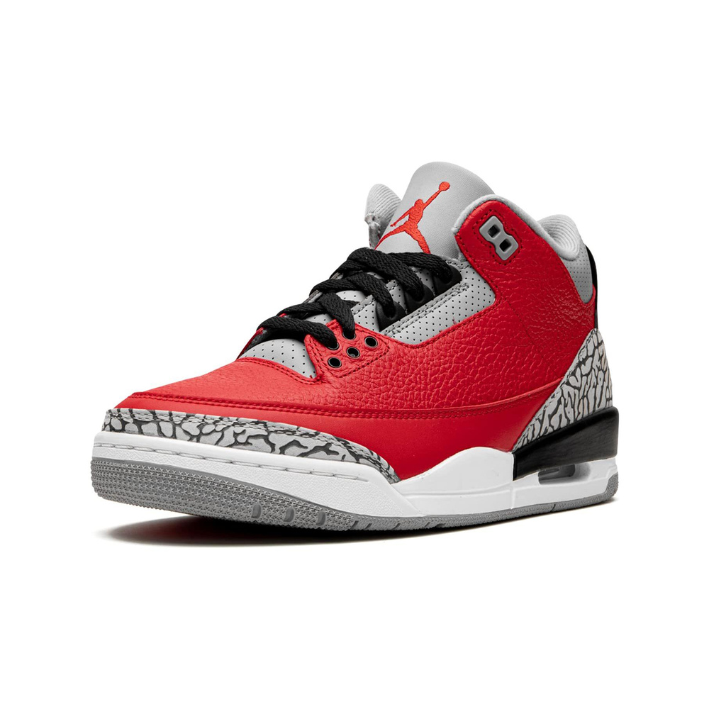 Air Jordan 3 'Metallic Silver / Wolf Grey / Anthracite / Summit White' Мужские