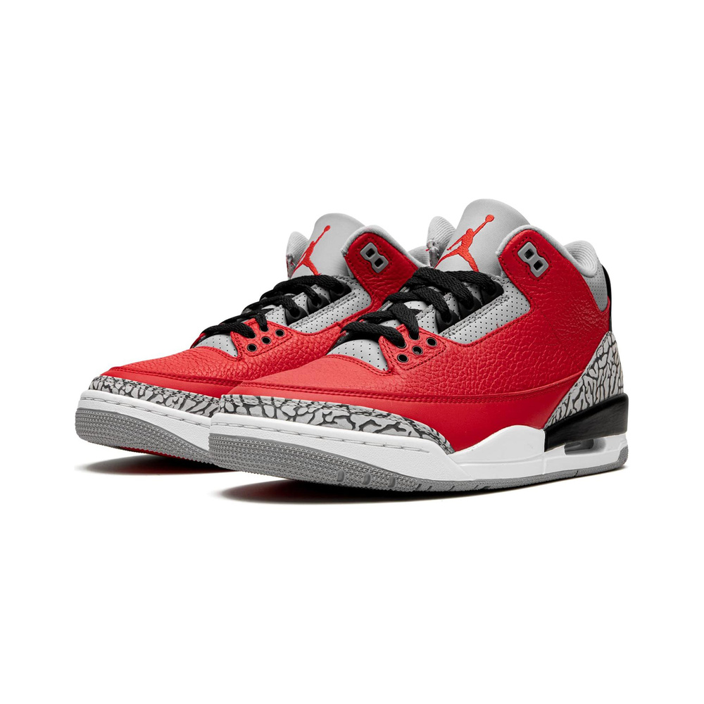 Air Jordan 3 'Metallic Silver / Wolf Grey / Anthracite / Summit White' Мужские