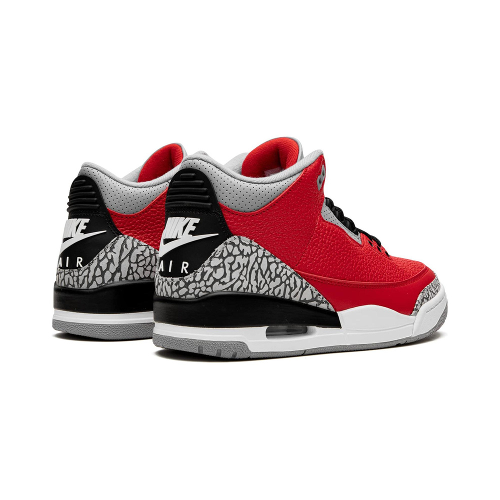 Air Jordan 3 'Metallic Silver / Wolf Grey / Anthracite / Summit White' Мужские