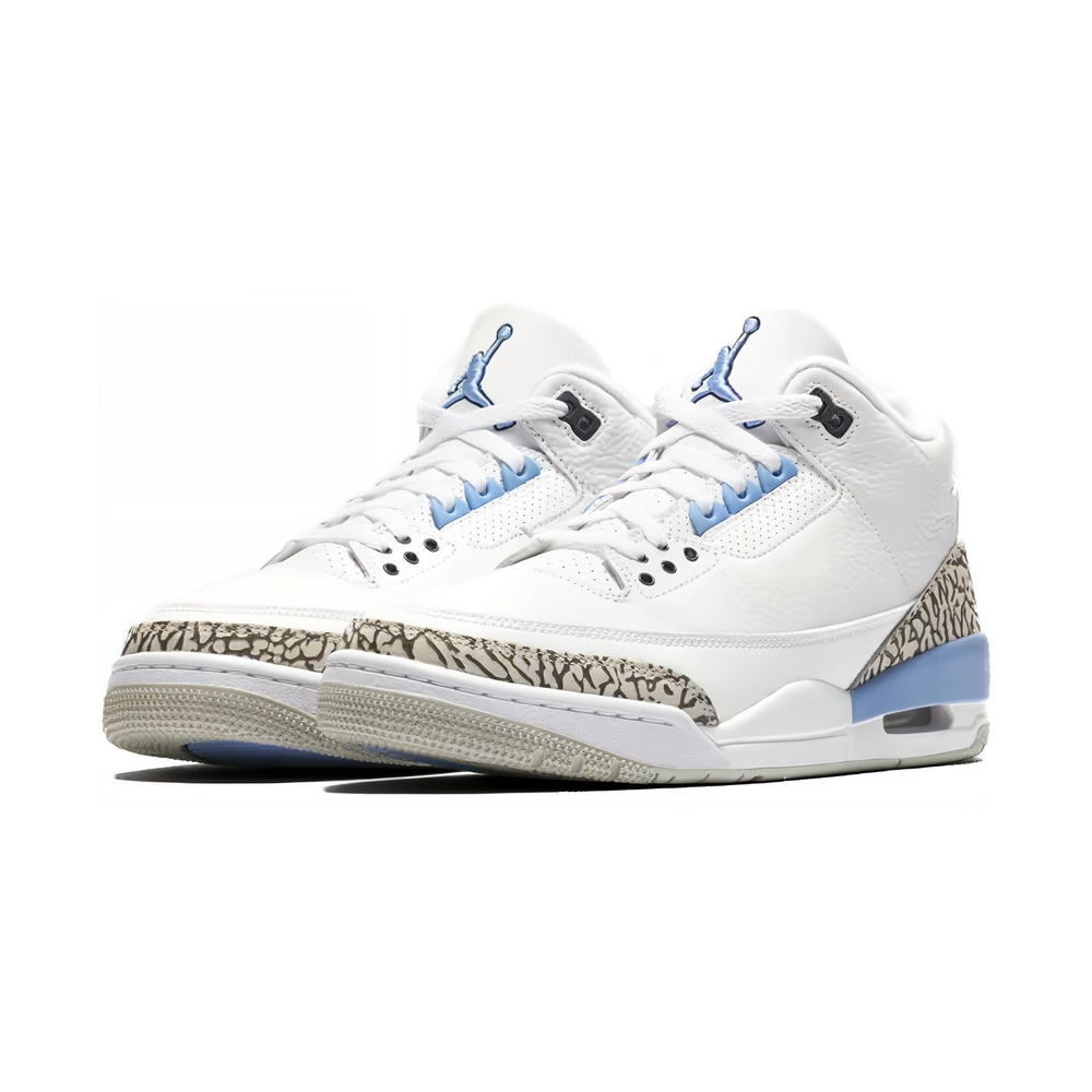 Air Jordan 3 'White / Pure Platinum' Мужские